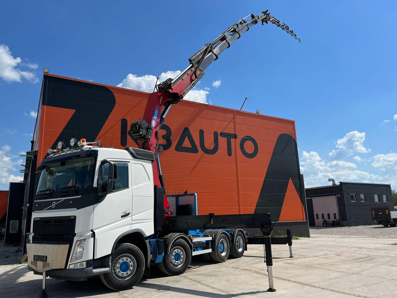 Volvo FH 500 8x2*4 HMF 6020 OK6 / JIB FJ1200 K6 / WINCH - Dropside/ Flatbed truck, Crane truck: picture 1 Volvo FH 500 8x2*4 HMF 6020 OK6 / JIB FJ1200 K6 / WINCH - Dropside/ Flatbed truck, Crane truck: picture 1