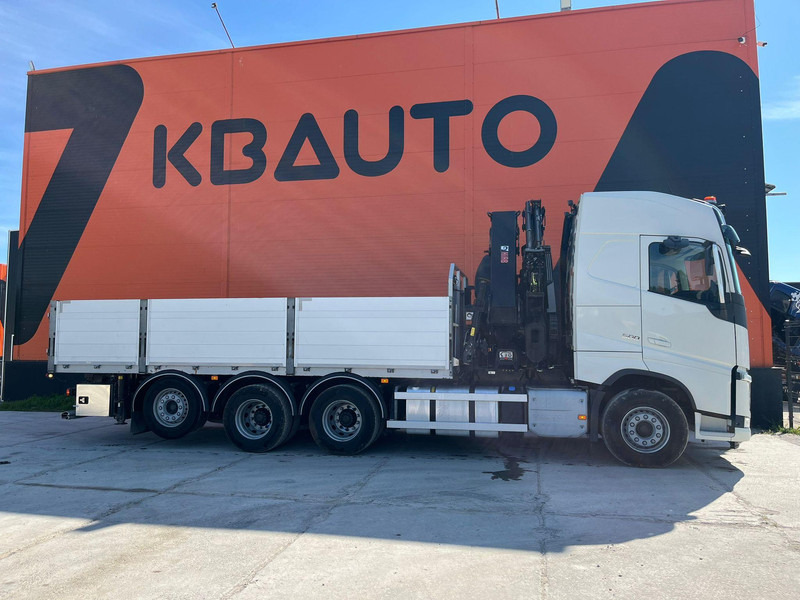 Volvo FH 500 8x4*4 HIAB 408E-6 + JIB / PLATFORM L=6434 mm - Dropside/ Flatbed truck, Crane truck: picture 5 Volvo FH 500 8x4*4 HIAB 408E-6 + JIB / PLATFORM L=6434 mm - Dropside/ Flatbed truck, Crane truck: picture 5