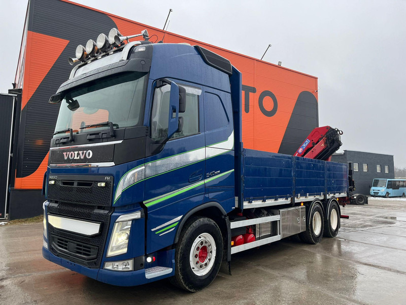 Volvo FH 540 6x4 HMF 2620K-5 / PLATFORM L=6405 mm - Dropside/ Flatbed truck, Crane truck: picture 2 Volvo FH 540 6x4 HMF 2620K-5 / PLATFORM L=6405 mm - Dropside/ Flatbed truck, Crane truck: picture 2