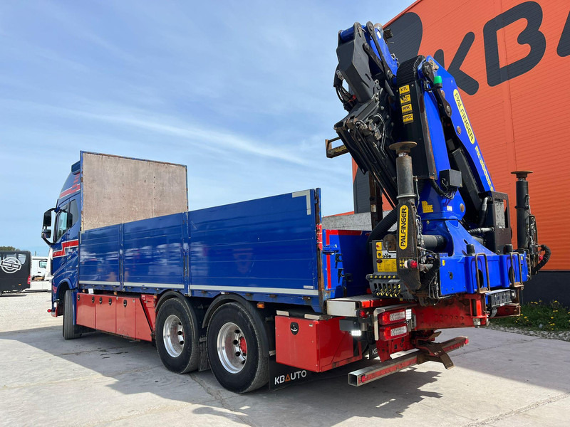 Dropside/ Flatbed truck, Crane truck Volvo FH 540 6x4 PK26002 + JIB / PLATFORM L=6424 mm: picture 8
