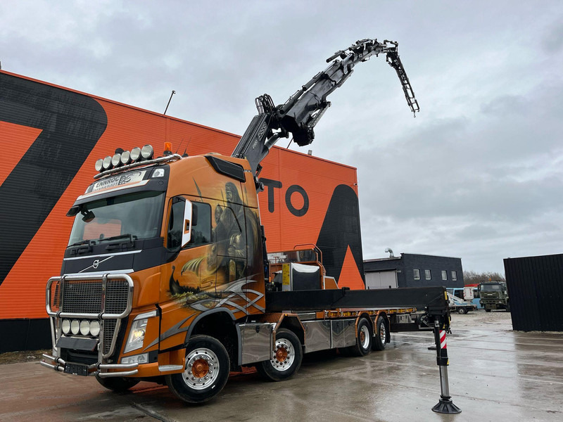 Volvo FH 540 8x2 Fassi F950RA2.28 + JIB L616 + WINCH / EXTENDABLE PLATFROM - Dropside/ Flatbed truck, Crane truck: picture 1 Volvo FH 540 8x2 Fassi F950RA2.28 + JIB L616 + WINCH / EXTENDABLE PLATFROM - Dropside/ Flatbed truck, Crane truck: picture 1