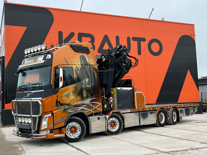 Volvo FH 540 8x2 Fassi F950RA2.28 + JIB L616 + WINCH / EXTENDABLE PLATFROM - Dropside/ Flatbed truck, Crane truck: picture 2 Volvo FH 540 8x2 Fassi F950RA2.28 + JIB L616 + WINCH / EXTENDABLE PLATFROM - Dropside/ Flatbed truck, Crane truck: picture 2