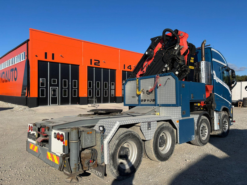 Dropside/ Flatbed truck, Crane truck Volvo FH 540 8x4 PK110002 + JIB + WINCH / COMBI / PLATFORM L=3662 mm: picture 6