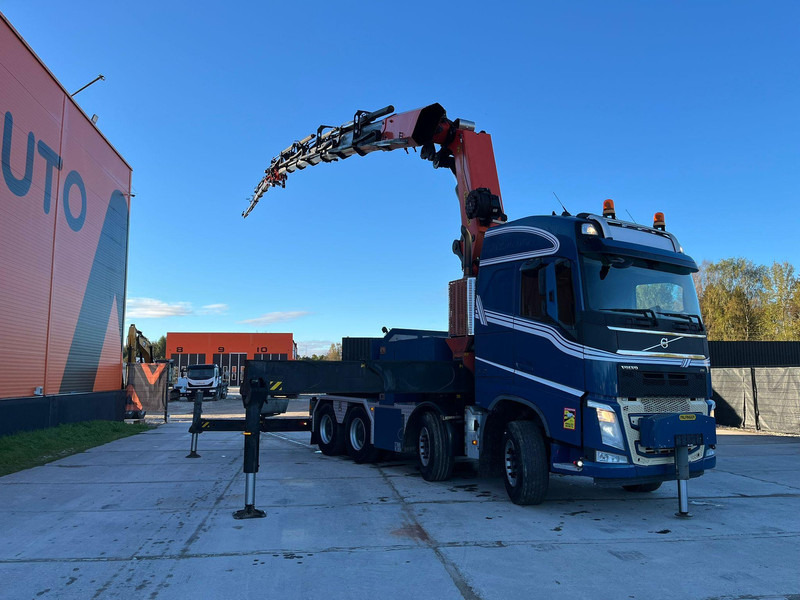 Dropside/ Flatbed truck, Crane truck Volvo FH 540 8x4 PK110002 + JIB + WINCH / COMBI / PLATFORM L=3662 mm: picture 9