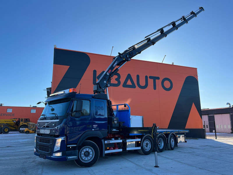 Volvo FM 460 8x2*6 HIAB 302E-6 / PLATFORM L=6720 mm - Dropside/ Flatbed truck, Crane truck: picture 1 Volvo FM 460 8x2*6 HIAB 302E-6 / PLATFORM L=6720 mm - Dropside/ Flatbed truck, Crane truck: picture 1