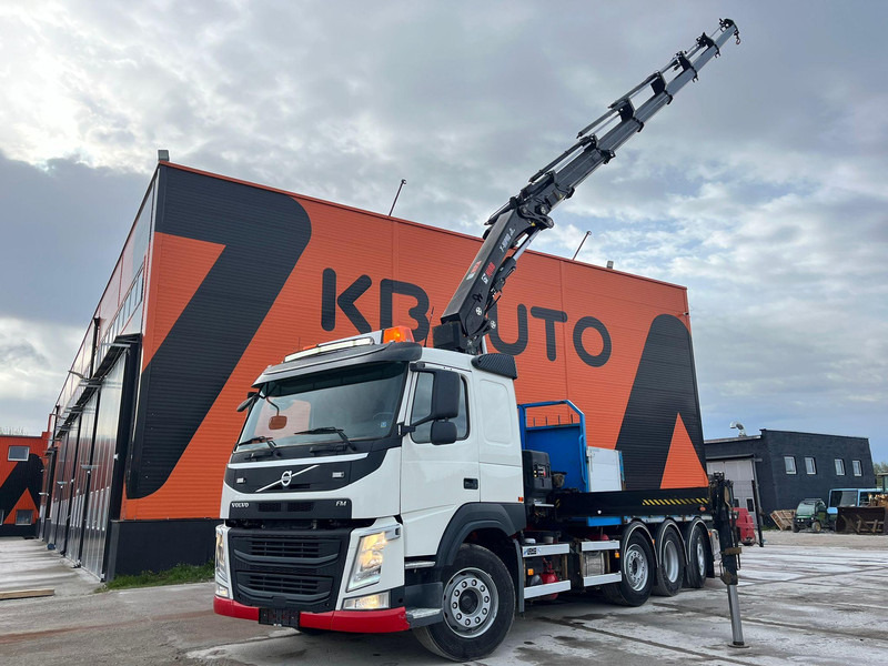 Volvo FM 460 8x2*6 HIAB 302E-6 / PLATFORM L=6721 mm - Dropside/ Flatbed truck, Crane truck: picture 1 Volvo FM 460 8x2*6 HIAB 302E-6 / PLATFORM L=6721 mm - Dropside/ Flatbed truck, Crane truck: picture 1