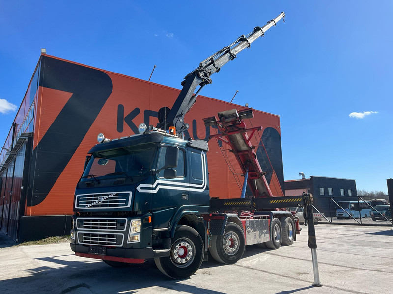 Volvo FM 480 8x2 HIAB 288 EP-5 HIPRO / WIRE LIFT L=5200 mm - Cable system truck, Crane truck: picture 1 Volvo FM 480 8x2 HIAB 288 EP-5 HIPRO / WIRE LIFT L=5200 mm - Cable system truck, Crane truck: picture 1