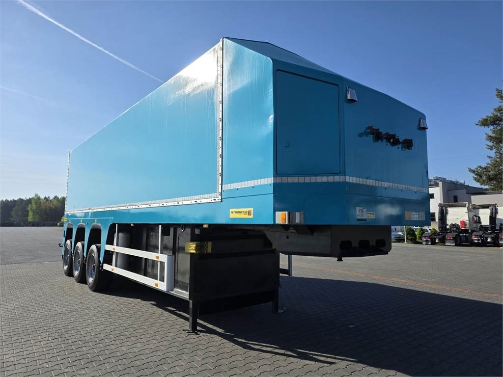 Faymonville for the transport GLASS and concrete concrete pane - Closed box semi-trailer: picture 4 Faymonville for the transport GLASS and concrete concrete pane - Closed box semi-trailer: picture 4