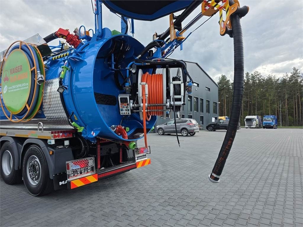 Vacuum truck MAN WUKO KAISER EUR-MARK PKL 7.9 FOR CLEANING SEWAGE E: picture 30