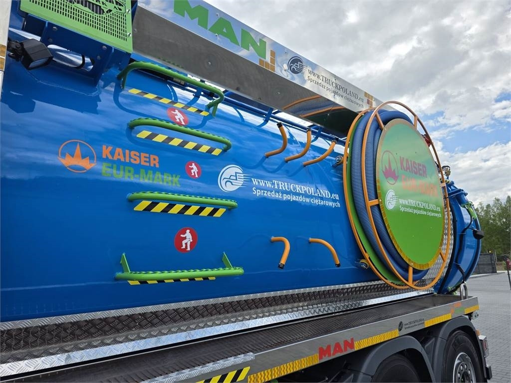 Vacuum truck MAN WUKO KAISER EUR-MARK PKL 7.9 FOR CLEANING SEWAGE E: picture 13