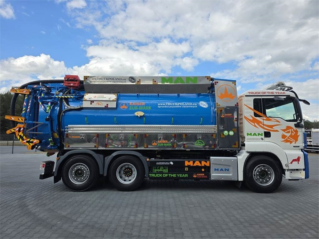 Vacuum truck MAN WUKO KAISER EUR-MARK PKL 7.9 FOR CLEANING SEWAGE E: picture 7