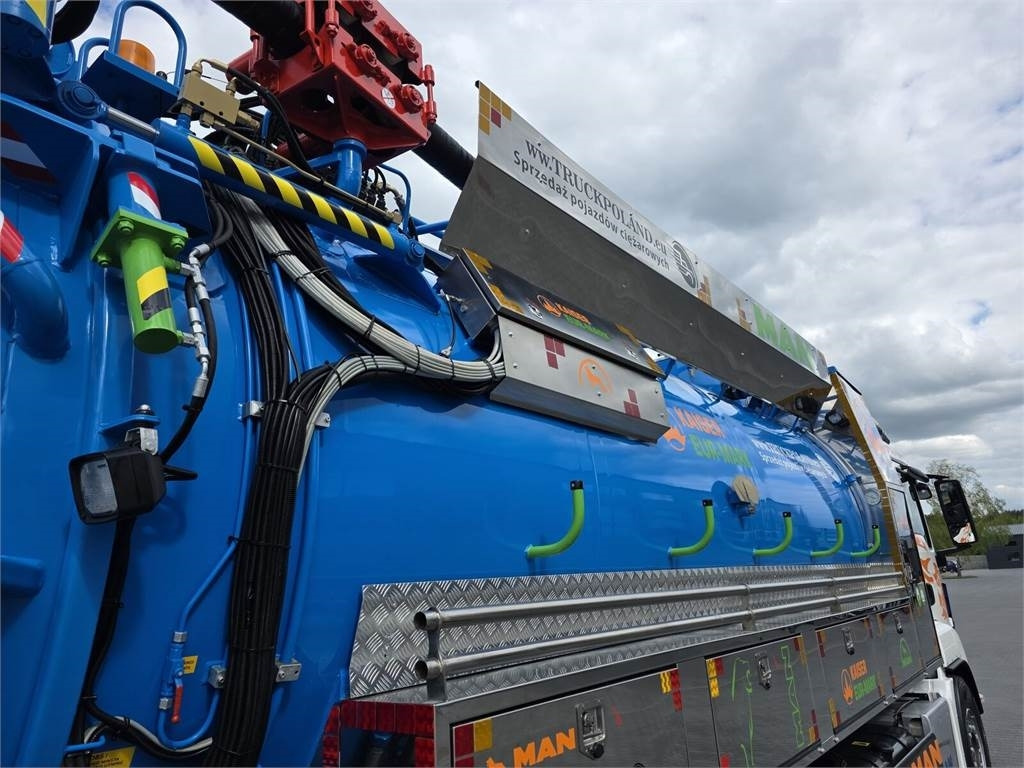 Vacuum truck MAN WUKO KAISER EUR-MARK PKL 7.9 FOR CLEANING SEWAGE E: picture 19