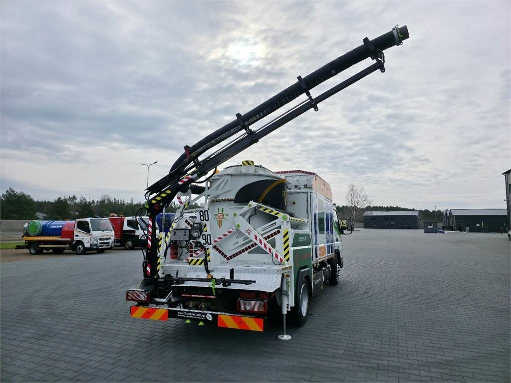 Vacuum truck Mitsubishi CANTER odkurzacz koparka ssąca Saugbagger CITY SAU: picture 28