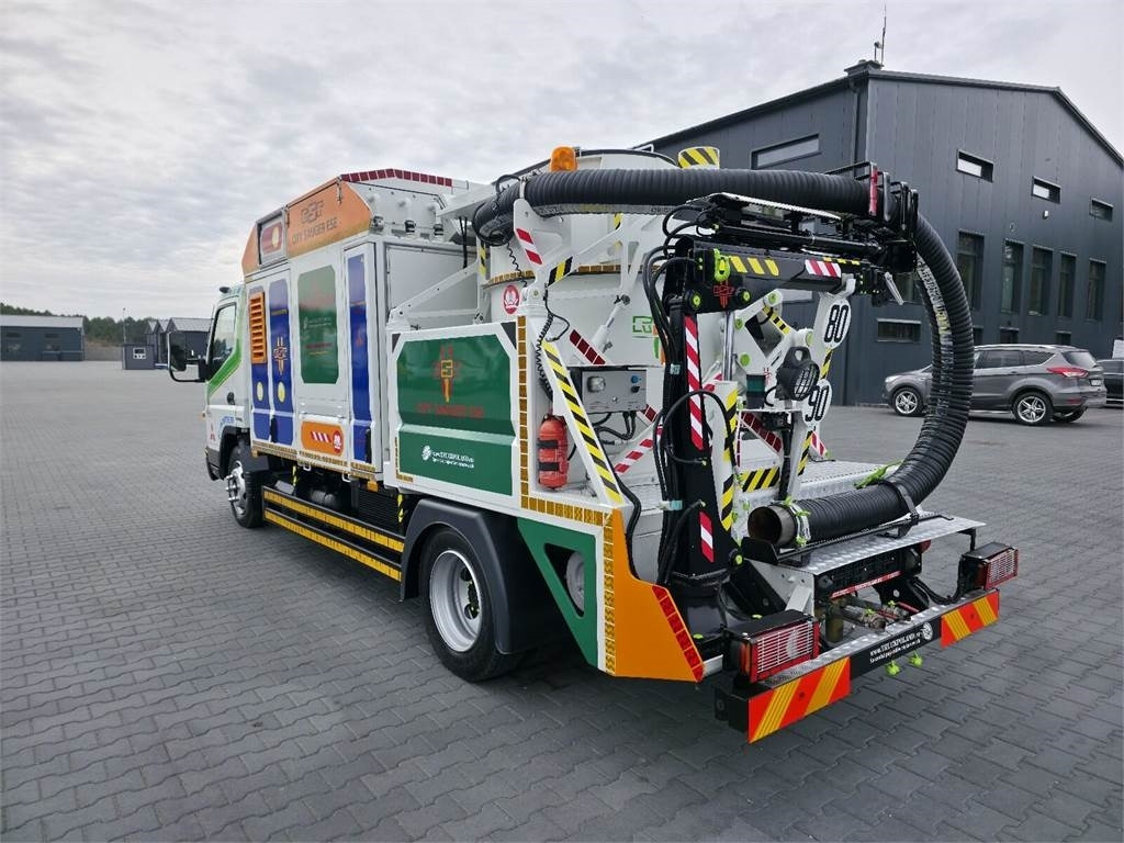 Vacuum truck Mitsubishi CANTER odkurzacz koparka ssąca Saugbagger CITY SAU: picture 5