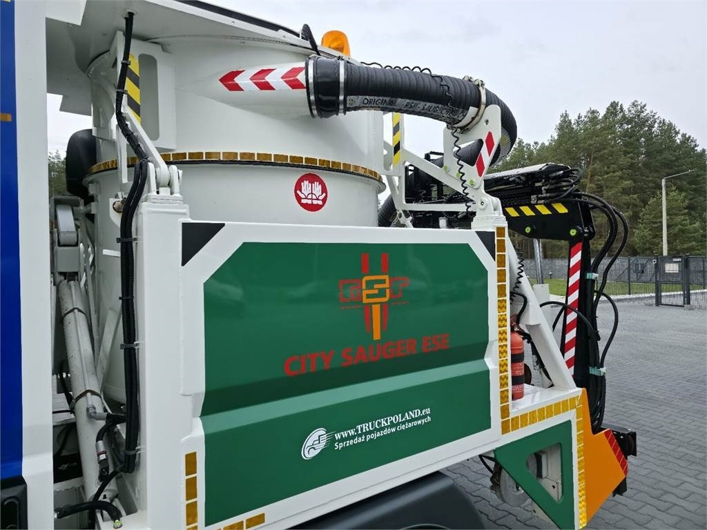 Vacuum truck Mitsubishi CANTER odkurzacz koparka ssąca Saugbagger CITY SAU: picture 14