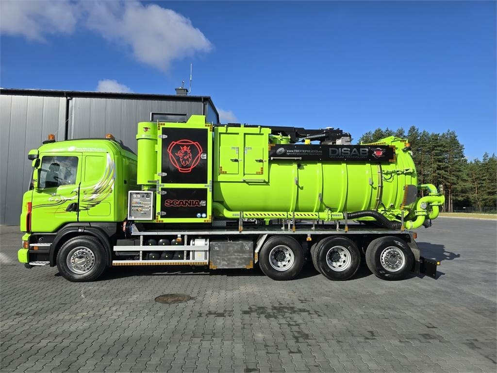 Scania Disab Centurion P210/9 Suction-blowing vacuum load - Municipal/ Special vehicle: picture 4 Scania Disab Centurion P210/9 Suction-blowing vacuum load - Municipal/ Special vehicle: picture 4