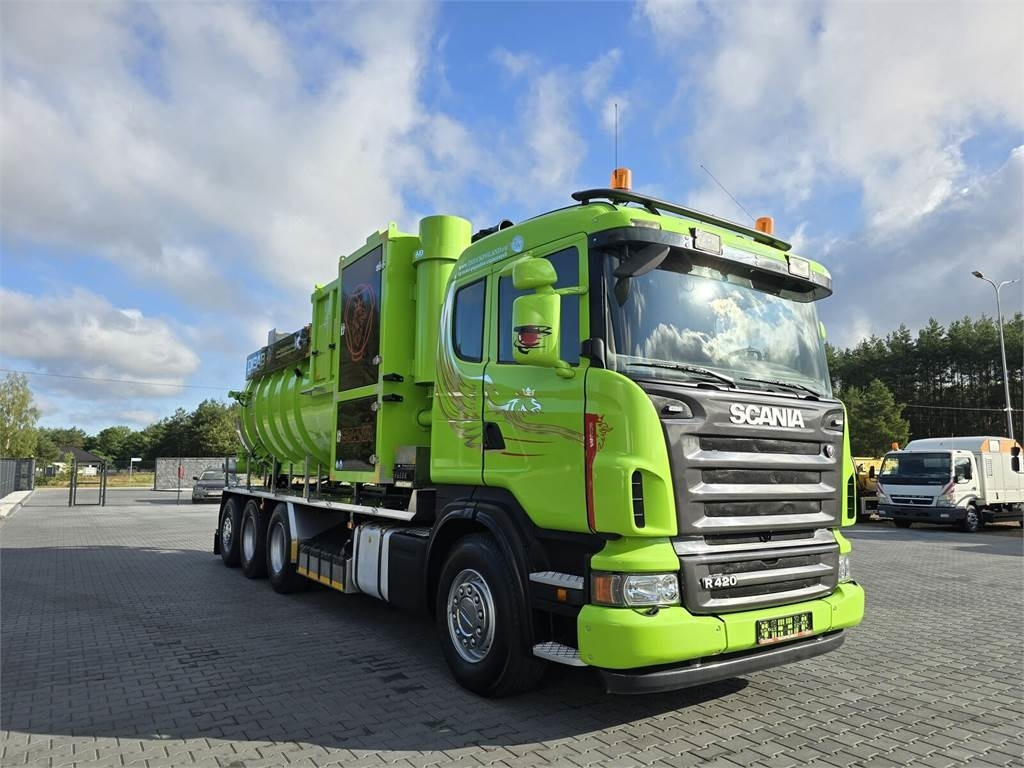 Scania Disab Centurion P210/9 Suction-blowing vacuum load - Vacuum truck: picture 2 Scania Disab Centurion P210/9 Suction-blowing vacuum load - Vacuum truck: picture 2