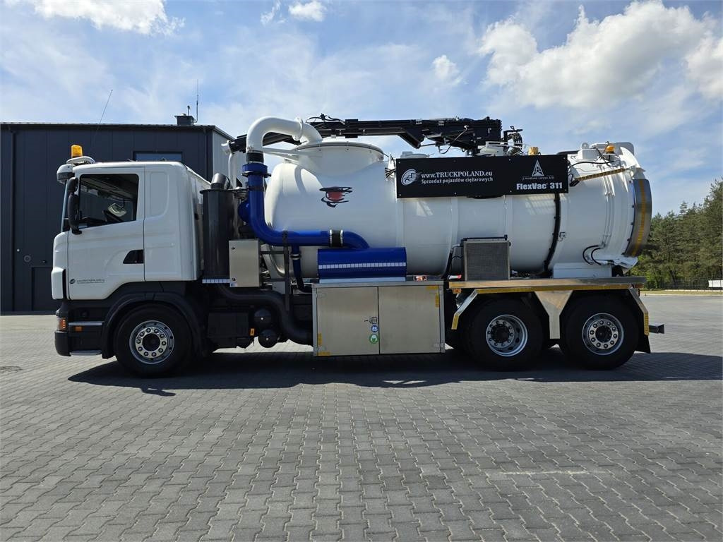 Scania Saugbagger Larsen FlexVac 311 Vacuum suction loade - Vacuum truck: picture 4 Scania Saugbagger Larsen FlexVac 311 Vacuum suction loade - Vacuum truck: picture 4