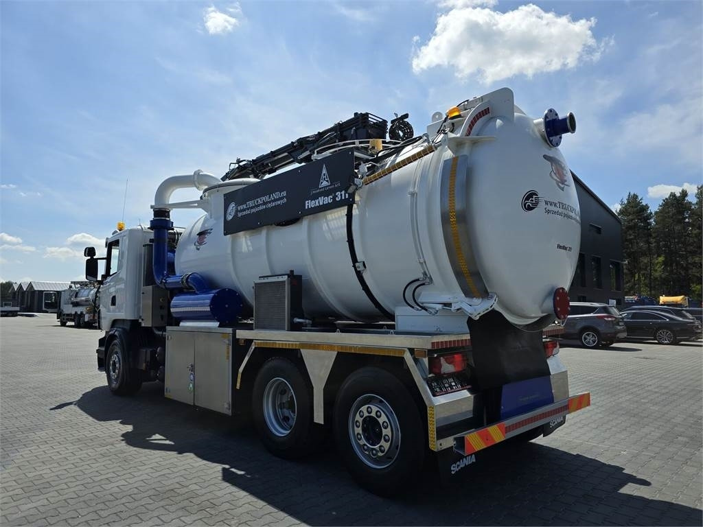 Scania Saugbagger Larsen FlexVac 311 Vacuum suction loade  - Vacuum truck: picture 5 Scania Saugbagger Larsen FlexVac 311 Vacuum suction loade  - Vacuum truck: picture 5