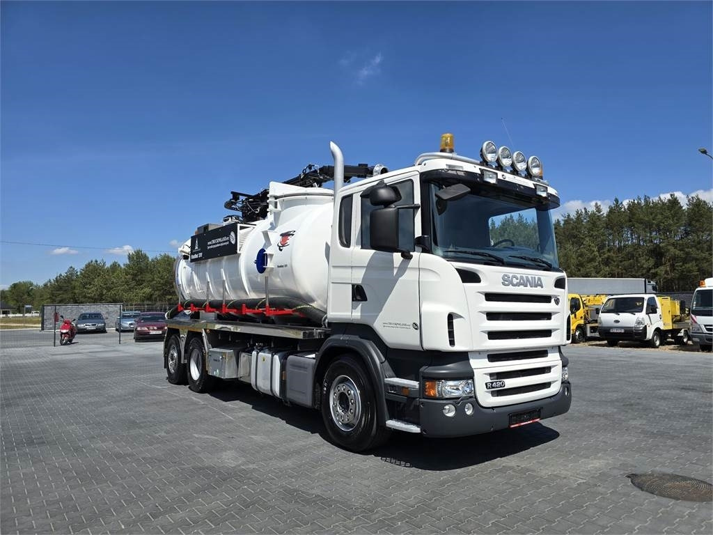 Scania Saugbagger Larsen FlexVac 311 Vacuum suction loade  - Vacuum truck: picture 2 Scania Saugbagger Larsen FlexVac 311 Vacuum suction loade  - Vacuum truck: picture 2