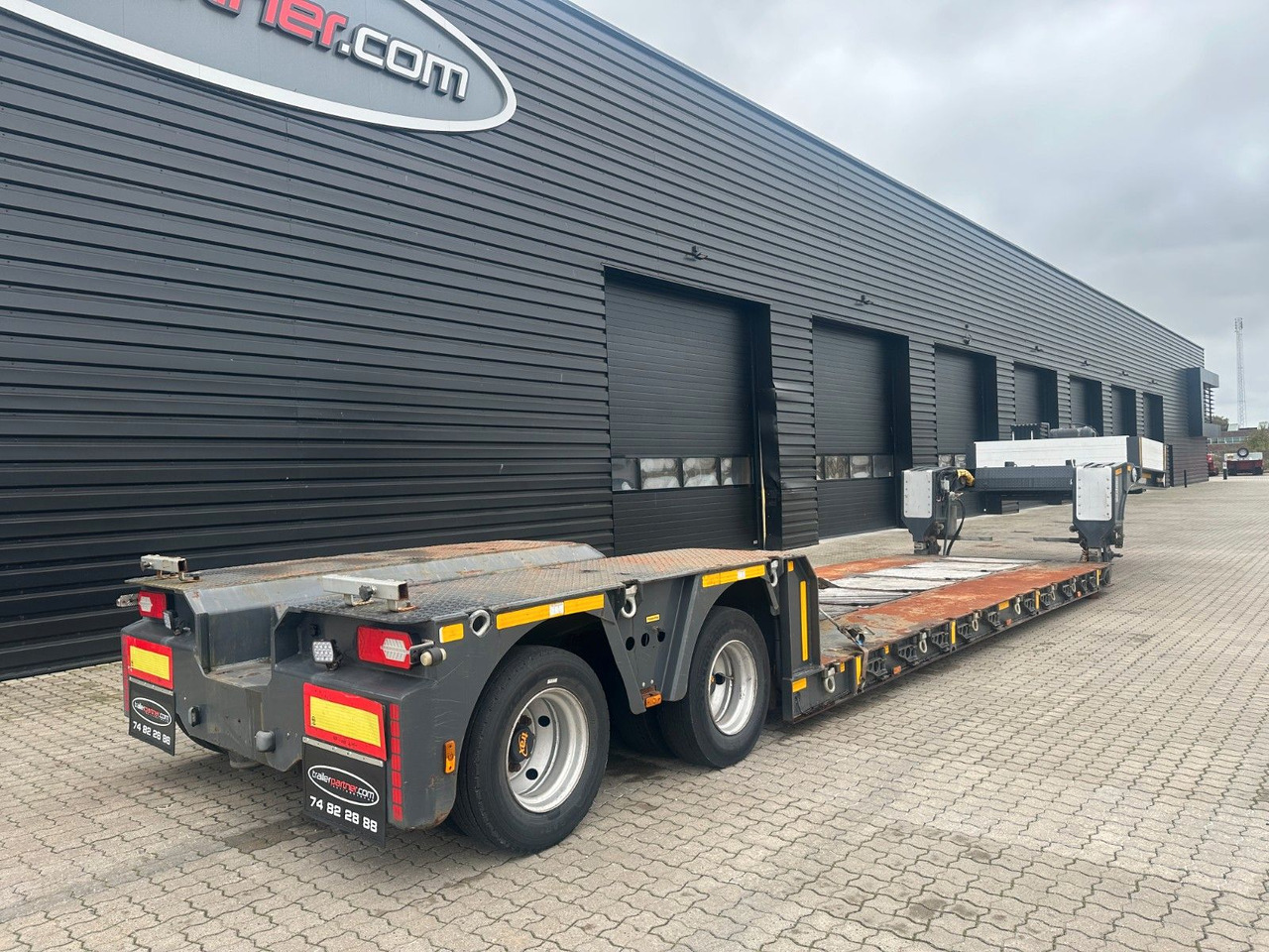 Doll Danson 2 achs tiefbett / ausziehbar - Low loader semi-trailer: picture 2 Doll Danson 2 achs tiefbett / ausziehbar - Low loader semi-trailer: picture 2