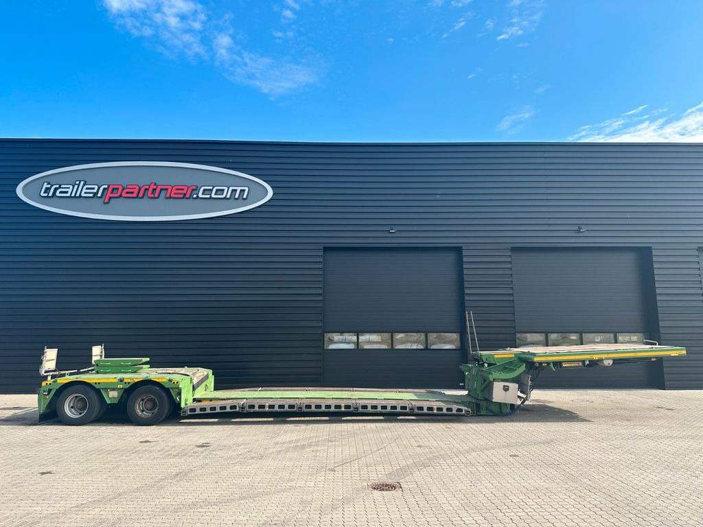 Faymonville 2 achs tiefbett / ausziehbar / Baggerbett - Low loader semi-trailer: picture 1 Faymonville 2 achs tiefbett / ausziehbar / Baggerbett - Low loader semi-trailer: picture 1