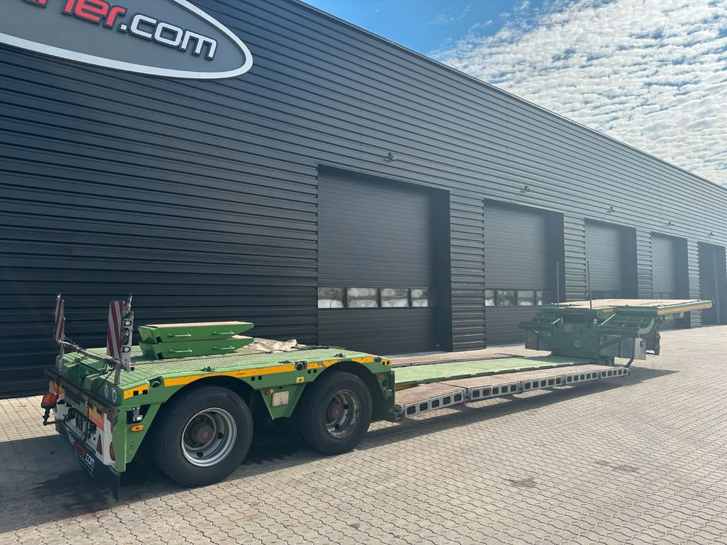 Faymonville 2 achs tiefbett / ausziehbar / Baggerbett - Low loader semi-trailer: picture 2 Faymonville 2 achs tiefbett / ausziehbar / Baggerbett - Low loader semi-trailer: picture 2