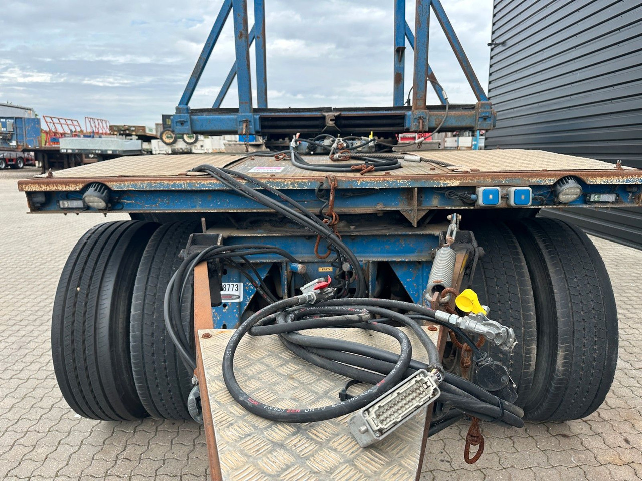 Faymonville 3 achs nachläufer - Low loader semi-trailer: picture 5 Faymonville 3 achs nachläufer - Low loader semi-trailer: picture 5