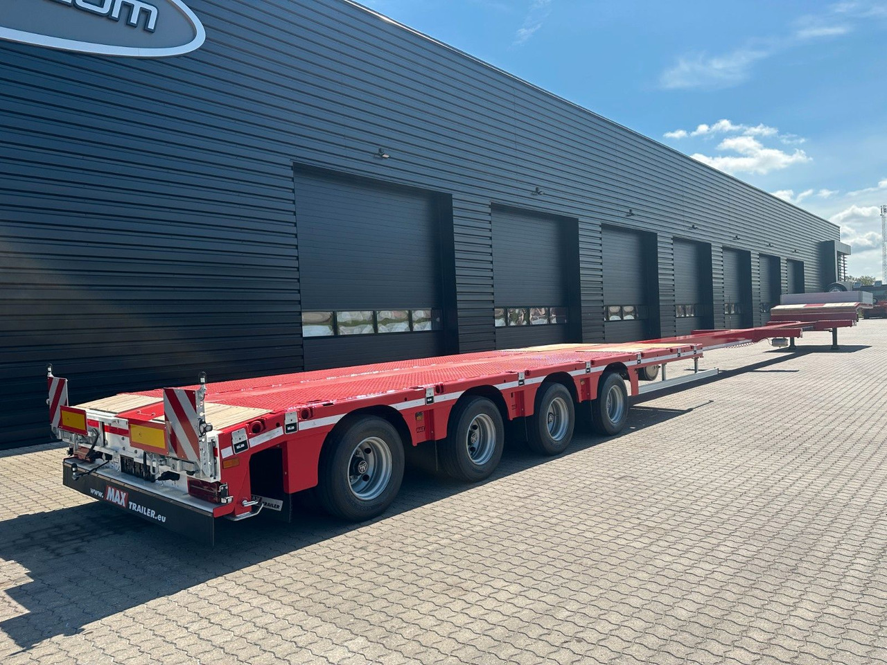 Faymonville MAX 110 4 achs tieflader / 2 x ausziehbar - Low loader semi-trailer: picture 2 Faymonville MAX 110 4 achs tieflader / 2 x ausziehbar - Low loader semi-trailer: picture 2