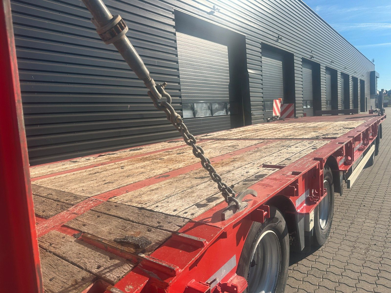 Nooteboom 4 achs anhänger / Doppelt rampen - Low loader trailer: picture 3 Nooteboom 4 achs anhänger / Doppelt rampen - Low loader trailer: picture 3