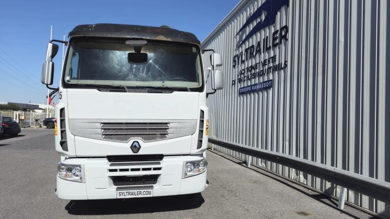 Renault Premium avec grue PALFINGER PK 18000 - Hook lift truck, Crane truck: picture 2 Renault Premium avec grue PALFINGER PK 18000 - Hook lift truck, Crane truck: picture 2