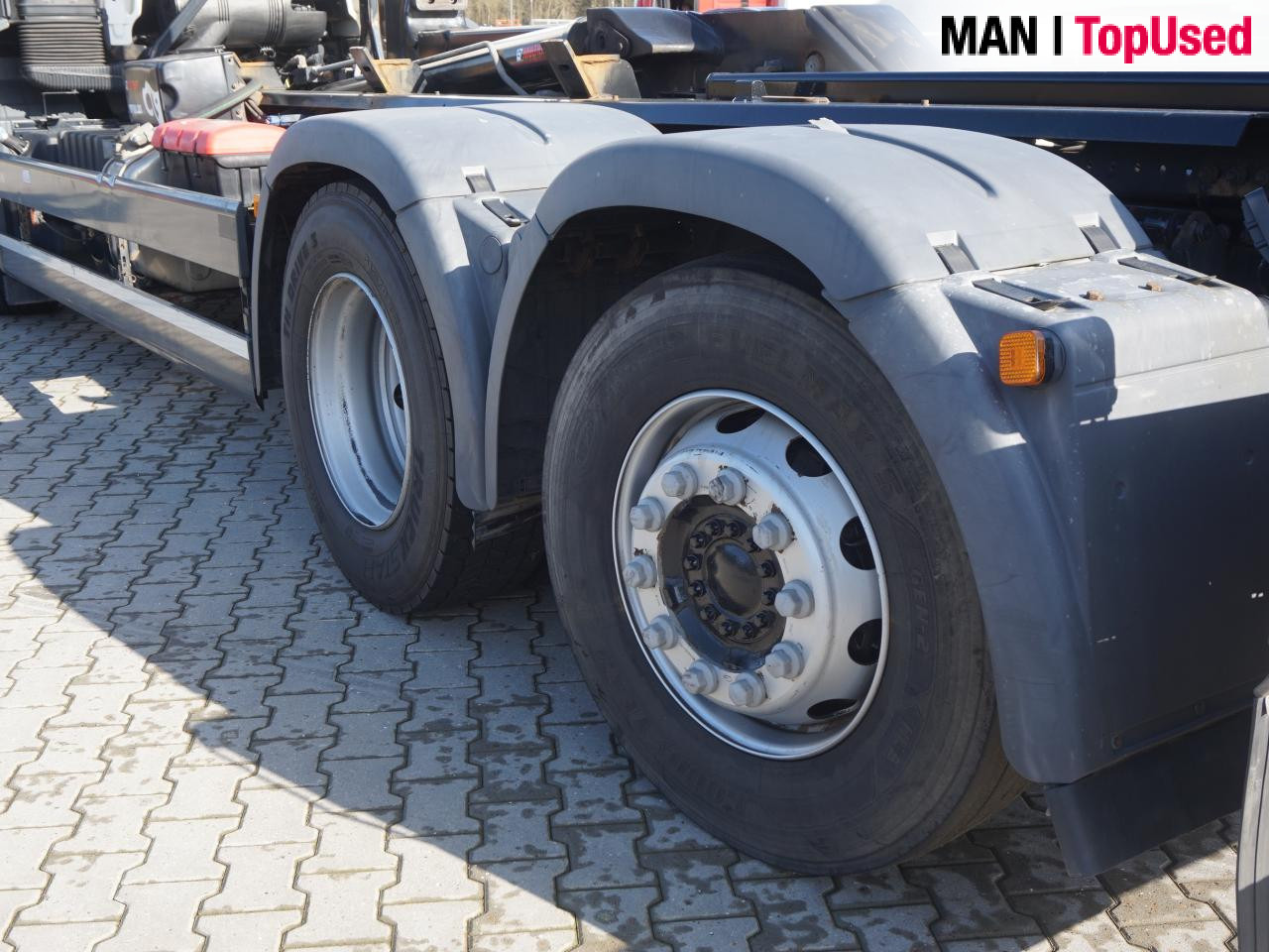 MAN TGS 26.460 6X2-4 BL Abroll Kipper - Tipper: picture 4 MAN TGS 26.460 6X2-4 BL Abroll Kipper - Tipper: picture 4