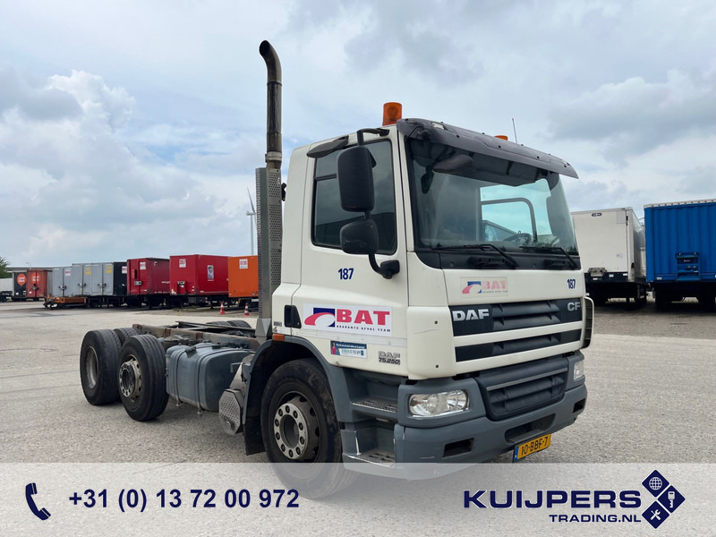 DAF FAG CF 75.250 EEV Euro 5 / 6x2 / 158 DKM / Chassis-Cabine - Cab chassis truck: picture 1 DAF FAG CF 75.250 EEV Euro 5 / 6x2 / 158 DKM / Chassis-Cabine - Cab chassis truck: picture 1