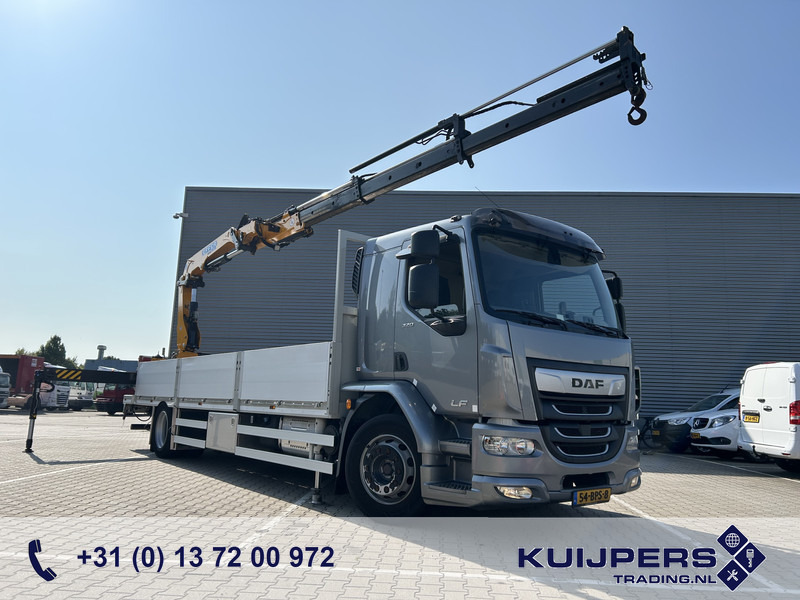 DAF LF 320 FA / Effer 175.2/c3s Crane / 363 dkm / Plateau / APK TUV 08-25 - Crane truck: picture 1 DAF LF 320 FA / Effer 175.2/c3s Crane / 363 dkm / Plateau / APK TUV 08-25 - Crane truck: picture 1