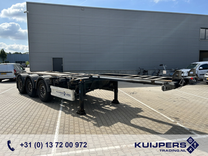 Renders Euro 800 / Container Chassis / 20 - 30 - 40 - 45 ft / SAF / APK TUV 11-25 - Container transporter/ Swap body semi-trailer: picture 1 Renders Euro 800 / Container Chassis / 20 - 30 - 40 - 45 ft / SAF / APK TUV 11-25 - Container transporter/ Swap body semi-trailer: picture 1