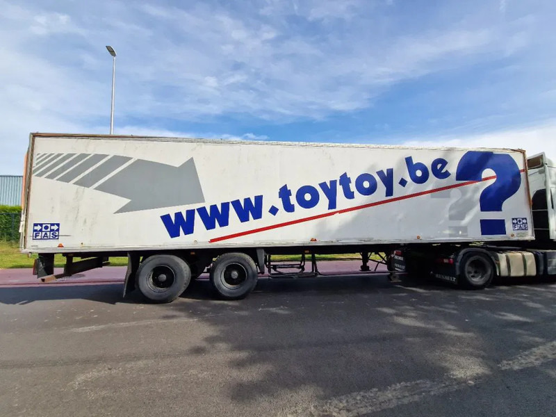 Closed box semi-trailer Fruehauf D32C / LAMMES - BLATT - SPRING: picture 8
