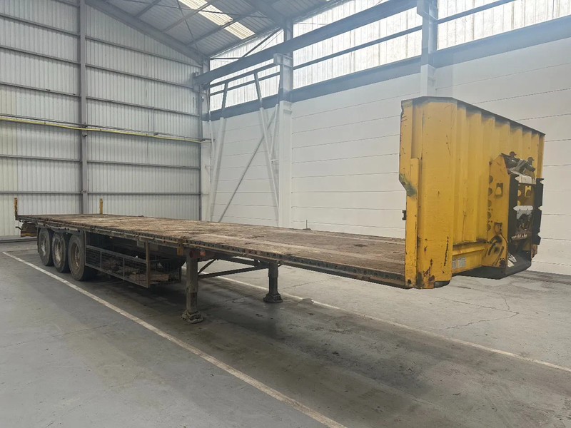 Dropside/ Flatbed semi-trailer Krone SD 27 FREINS TAMBOURS: picture 6