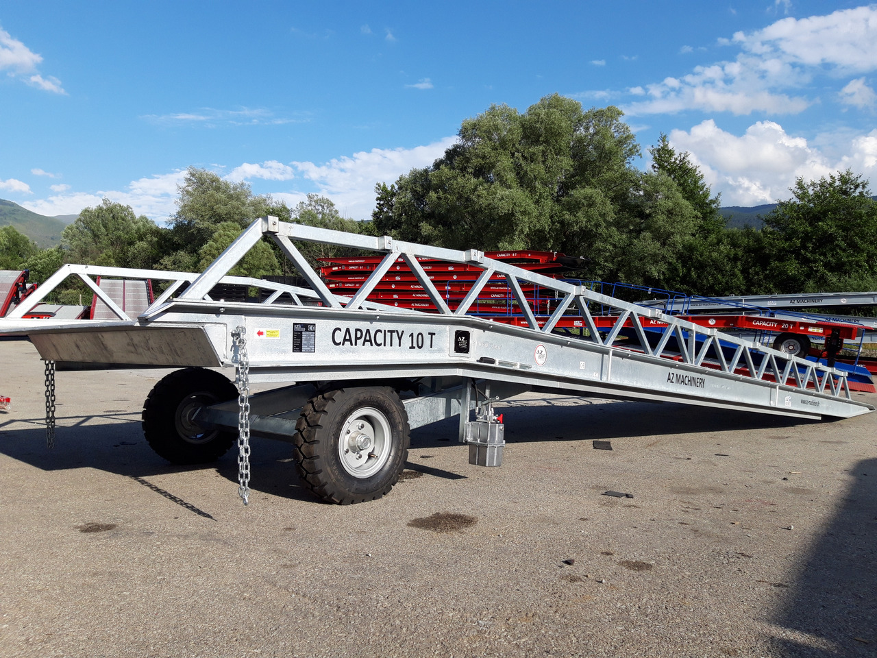 AZ RAMP EASY XL 8T FULL GALVA - Loading ramp: picture 1 AZ RAMP EASY XL 8T FULL GALVA - Loading ramp: picture 1