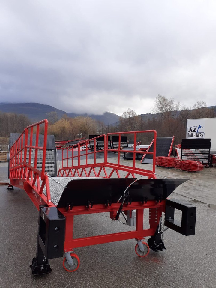 New Loading ramp Loading Ramp with with hydraulic tilting bridge -  AZ RAMP - STAR-RL- 20T. 20 ton capacity: picture 7