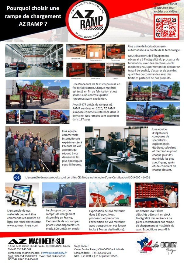 Leasing of  **RENTAL 12-24-36 Month** AZ RAMP-EASY XL-8 . Mobil Loading Ramp **RENTAL 12-24-36 Month** AZ RAMP-EASY XL-8 . Mobil Loading Ramp: picture 17