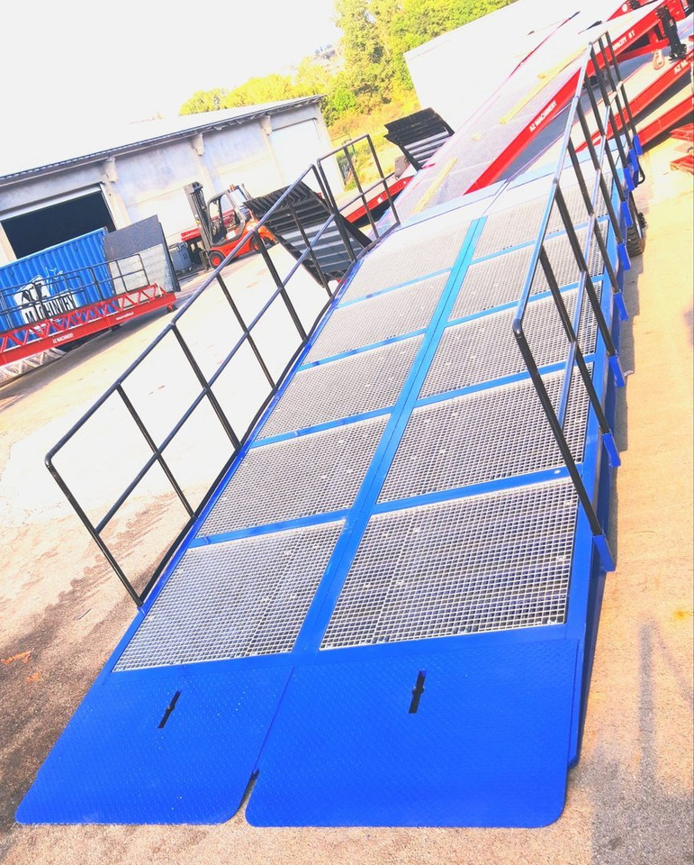 New Loading ramp **RENTAL** Large Mobile dock ramp, uncouplable AZ RAMP - KING VERSION, BIG FOOT  LLO 20 T: picture 7