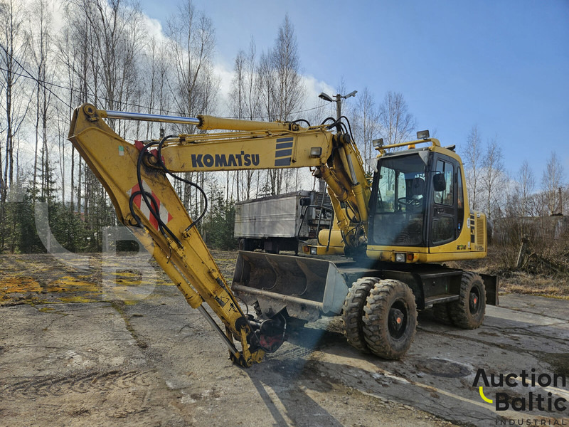 Komatsu PW130ES-6K - Wheel excavator: picture 1 Komatsu PW130ES-6K - Wheel excavator: picture 1