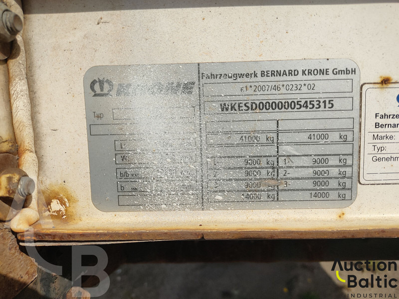 Curtainsider semi-trailer Krone SD: picture 19