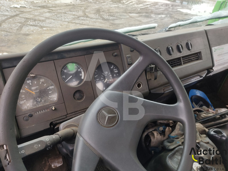 Tipper, Crane truck Mercedes-Benz 814: picture 7