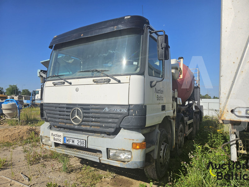 Mercedes-Benz Actros - Stationary concrete pump: picture 1 Mercedes-Benz Actros - Stationary concrete pump: picture 1