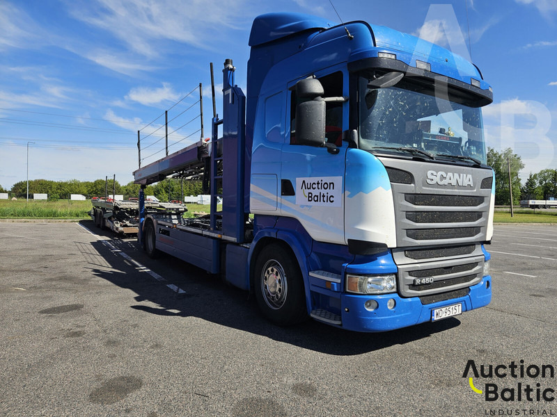Scania R 450 - Autotransporter truck: picture 2 Scania R 450 - Autotransporter truck: picture 2