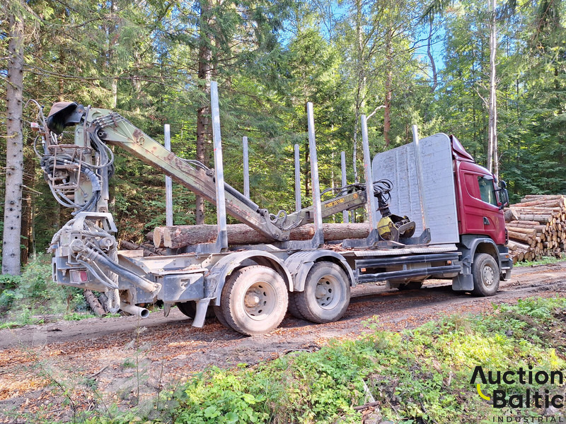 Scania R 480 - Timber truck, Crane truck: picture 4 Scania R 480 - Timber truck, Crane truck: picture 4
