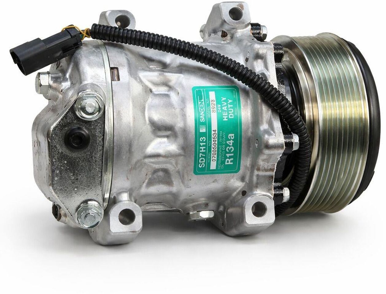 Sanden SD7H13, R134A - Air brake compressor for Construction machinery: picture 1 Sanden SD7H13, R134A - Air brake compressor for Construction machinery: picture 1