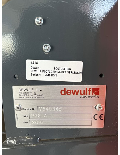 New Food processing equipment for transportation of food Dewulf PGS 4 verlengd: picture 10