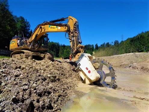 New Attachment for Excavator AME Cutter Wheel Suitable: picture 9